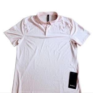 NWT Lululemon Evolution Polo Slim Fit Pink LM3CY6S Mens Size XL